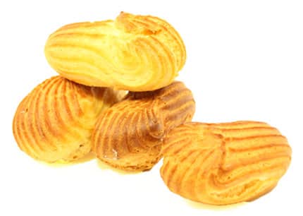 Тістечко заварне з заварним кремом